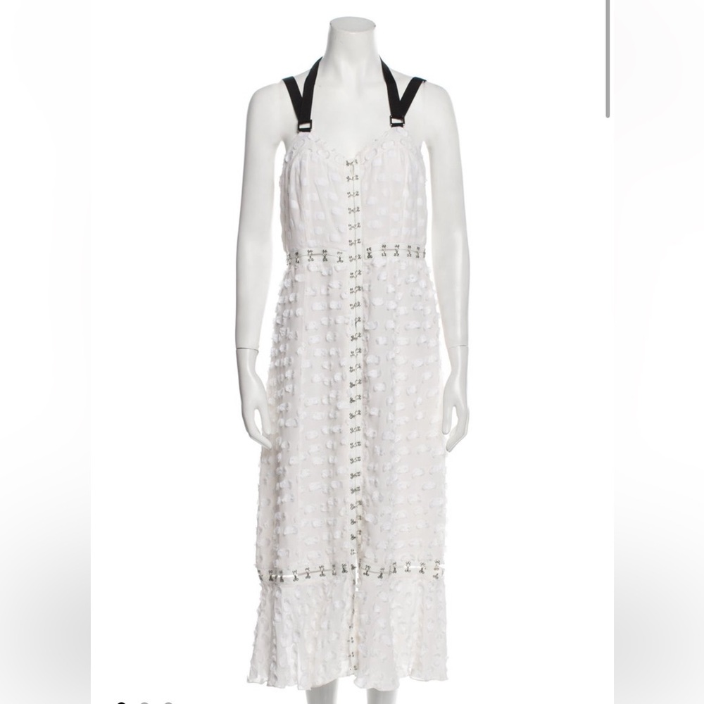 Proenza Schouler Lace pattern tent dress